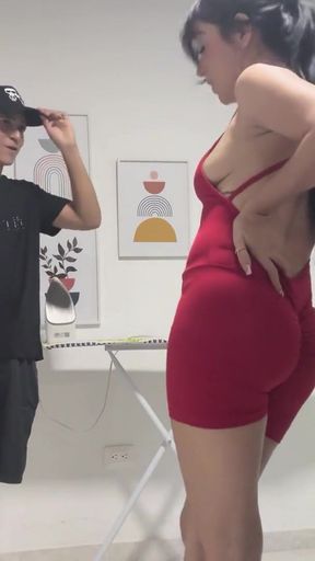Epic moment from &quot;Stepsister helps her stepbrother with a condition to fuck her&quot;