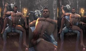 Soap rides ghost prince hungry cum shot crushed