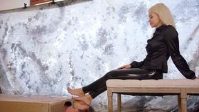 Man In Cardboard At Mercy Of Goddess Khaleesi Daenerys - Russian Language - Episode 09 - Part 02 - UHD 3840x2160 - 4K