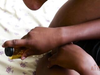 Savina just can't get any rest. That babe grabs her sex-toy and slips it into her taut exotic cunt