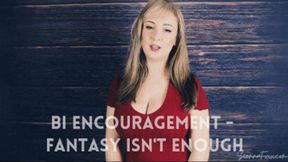 Bi-encouragement fantasy isn't enough