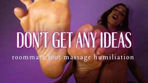 🦶🏻Roommate Foot Massage Humiliation💔💦