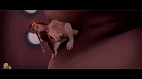 Huge Giantess Peach Fucks Samus and Zelda in Animated Hentai Adventure