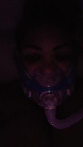 A slow tour of my body in my #cpap