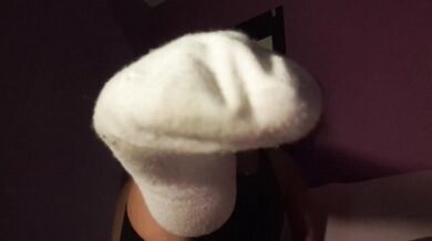 Small my dirty wet socks slave and cleen it in your mouth