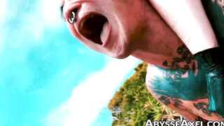 Island of Ecstasy Yoshi Kawasaki and Axel Abysses Wild Outdoor Anal Adventure!