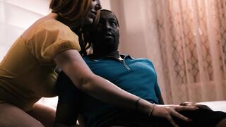 Black guy fucked hot MILF and sexy teen