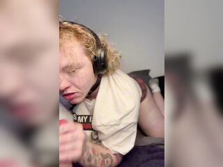 Trans Boyfriend Blows U and U Use His Swollen Pussy