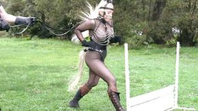 ”Lustful blonde STEPMOM enjoys passion cosplay & she really liked it”
