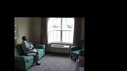 jerking off in front of 1st floor hotel window part 2