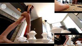 Nikki's Cup Crushing Fun!