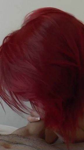 She Almost Sucked the Balls Right Out of the Sack