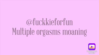 Multiple Orgasms - Moaning - Audio