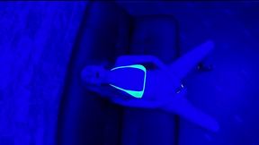 masturbation in ultraviolet light)