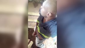 On the Building's Stairs, Hitting One