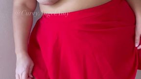 Halloween Curvy Blonde BBW Try On Costume Lingerie Haul