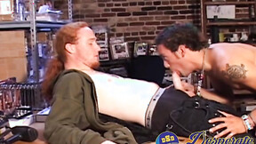 ”Straight dudes DJ & Aires fuck at work like a pair of horny amateurs”