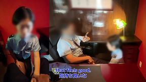 Amateur wife plays along with dirty talk from Japanese MILF in private video