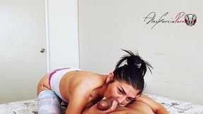 agao my stepsister destroys my cock on a hard ride and i creampied her, she got pregnant spanish porn - cecilia cortez