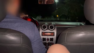 the app driver made me cum with his hands on my pussy