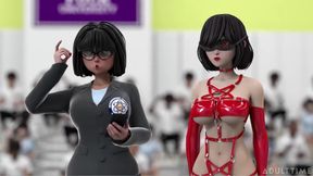 Hentai Sex College 2nd Semester Part 3 - Hot Hentai Girls Push Their Pussies to the Limit in Sex Position Competition!