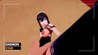 Casting Yor Forger gets fucked in different poses