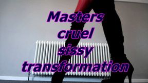 Masters cruel sissy transformation (WMV)