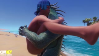 Two Sexy Girls Mating With Monster | Big Cock Monster | 3D Porn Wild Life