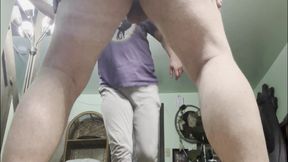 Ballbusting 100 kicks Cum 2 of 3