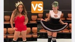 Queen Jenny Punishes Cheerleader