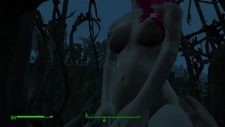 Pregnant woman fucking with a peasant, a man, in a riding position | PC gameplay