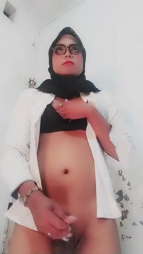 From Teacher to Cock Addict - Hijabi Sissy Mind Broken