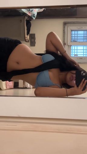 Female Onlyfans Model Posing in Studio