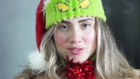 The hottest Christmas ever with Sara Blonde fucking the Grinch