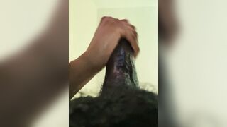 Casey215's solo handjob: Mischievous Laundry Handjob