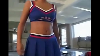 Horny cheerleader fucked