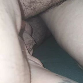 Step mom under blanket trying to woke up step son by handjob his dick