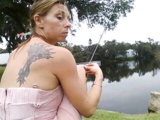 fishing no panty upskirt pt.two
