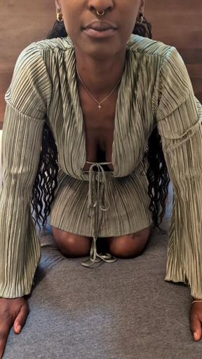 ORAL EXAMINATION {On Her Knees} | Morgan