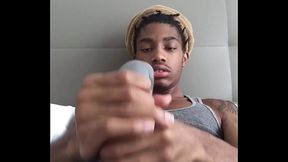 Titus plays with his BBC til he ruins his briefs! (Teaser Trailer)