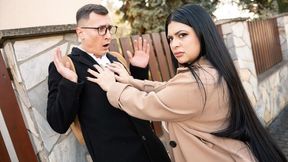 Insatiable Antonella Jones at side fuck dirt