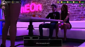 Man of the house gets corrupted by hot redhead Amy.