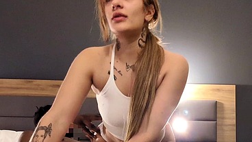 Dressed In White & Fucked In Every Position - Messy Finish