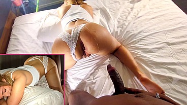 Dressed In White & Fucked In Every Position - Messy Finish