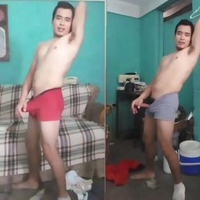 Jesus in boxer touching his penis chapter 1