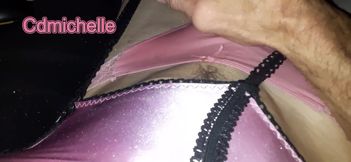 Cdmichelle Wearing Sexy Pink Lingerie Jacking off Till Cum