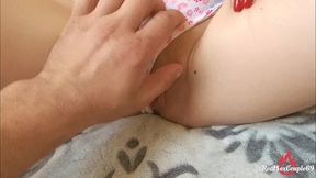 step-brother tore his stockings and fucked her while parents are away - full