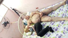 loirinha quando acordou teve uma supresa muinto sexo