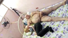 loirinha quando acordou teve uma supresa muinto sexo