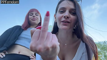 Two Mistresses Brought You To The Forest To POV Spit And Humiliate You And Then Leave You There